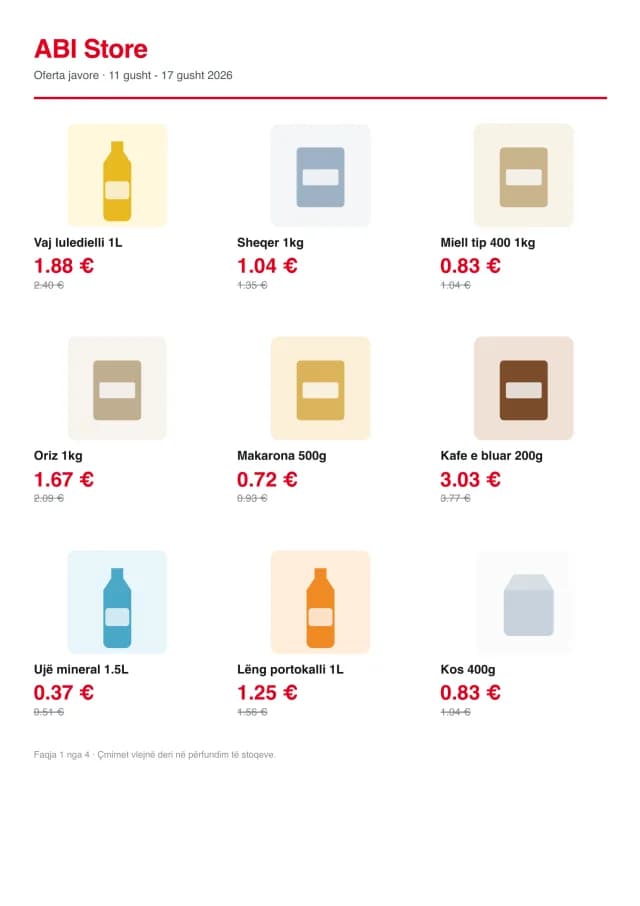 Oferta javore - ABI Store