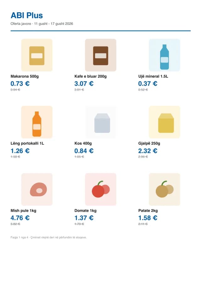 Oferta javore - ABI Plus