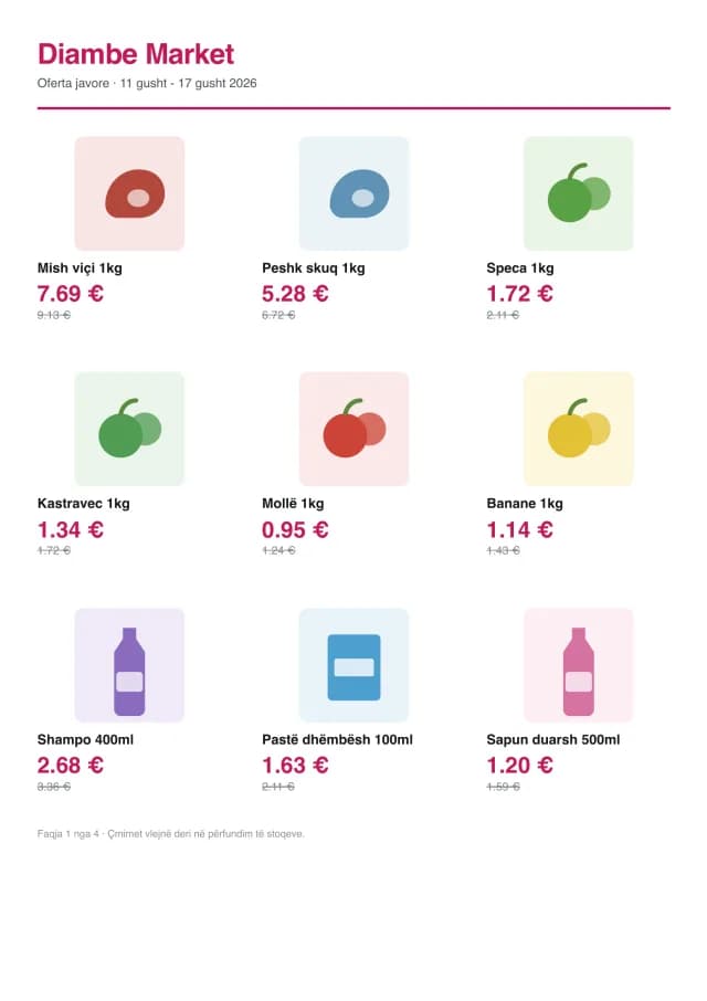Oferta javore - Diambe Market