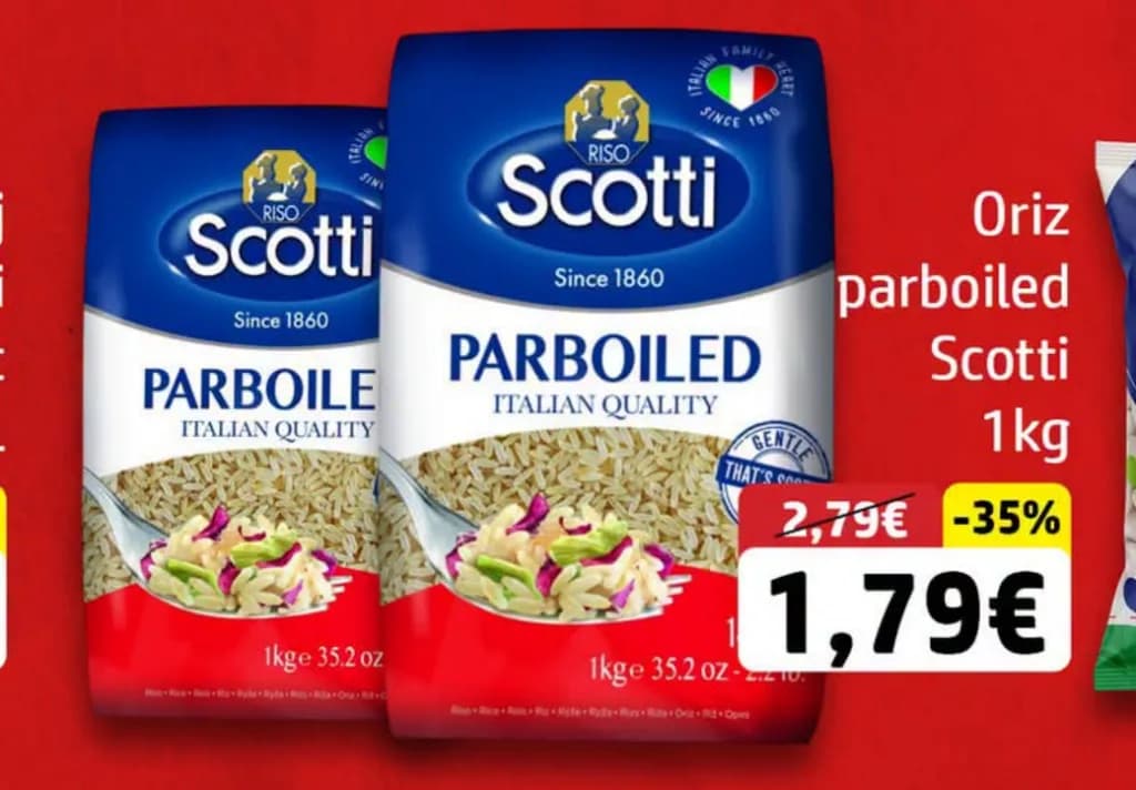 Oriz parboiled