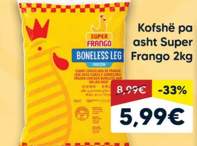 Kofshë pa asht Super Frango