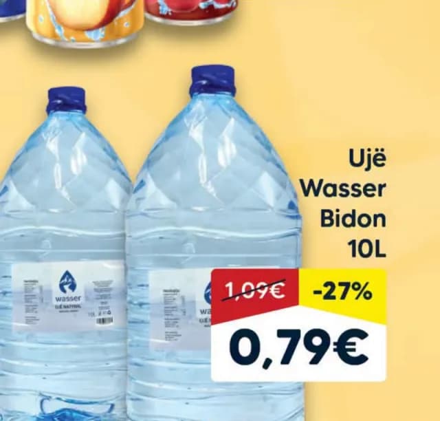 Ujë Wasser Bidon