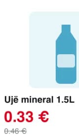 Ujë mineral